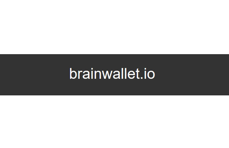 Brainwallet Online Address Generator Stores Bitcoin In Your Brain - 