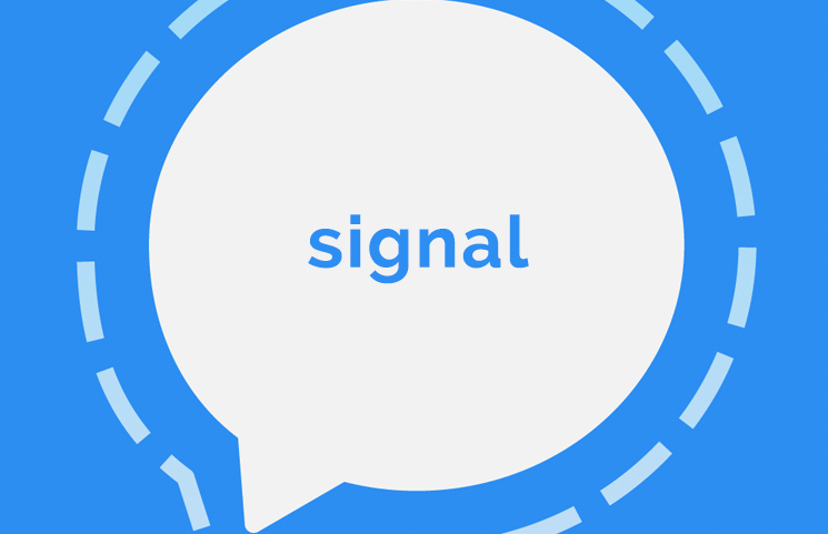 signal messenger ticker