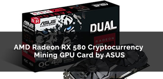 AMD Radeon RX 580 Cryptocurrency Mining GPU Card By ASUS