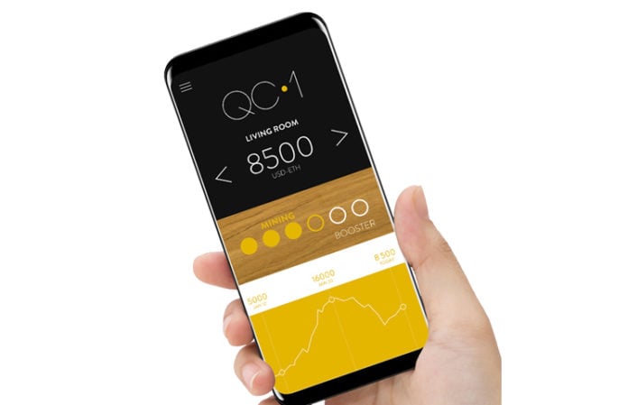 cryptocurrency miner heater