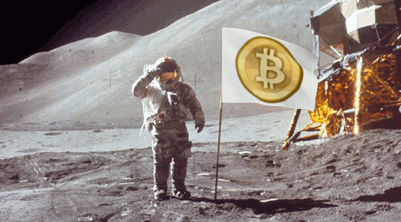 bitcoin investment going to the moon