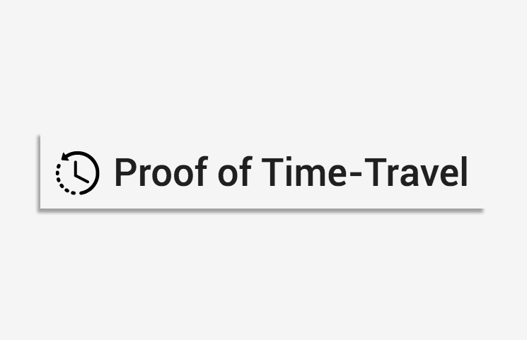 Proof Of Time Travel Review Blockchain Hashing Timestamping Use - 