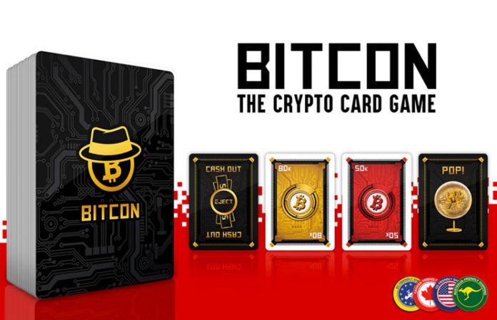 Bitcon-A-Bitcoin-Themed-Card Bitcon Crypto Card Game: Fast Paced Bitcoin Investing Strategy Game?