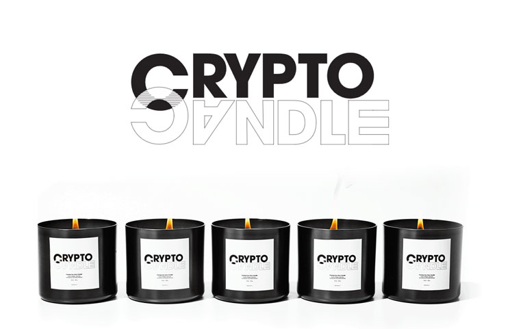 crypto candle for sale