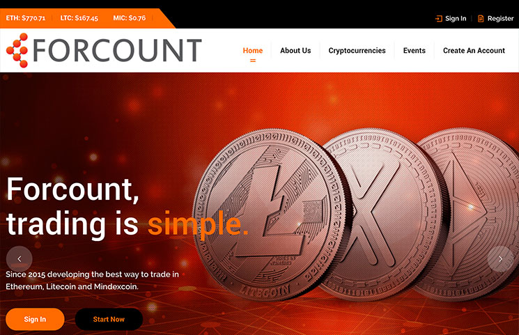 forcount homepage