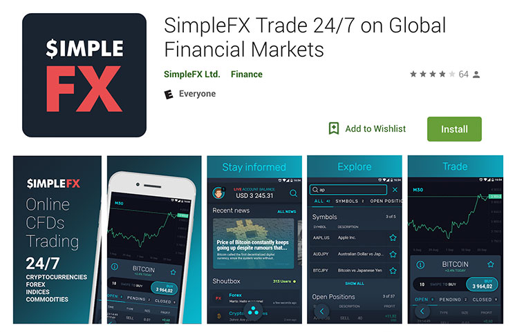 simplefx trade