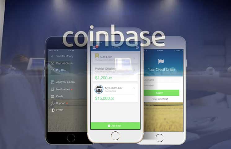 coinbase landing page