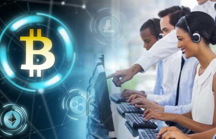 online cryptocurrency exchange service