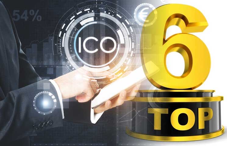 Top 6 ICO Fundraisers EOS Telegram Dragon Huobi Hdac and Filecoin