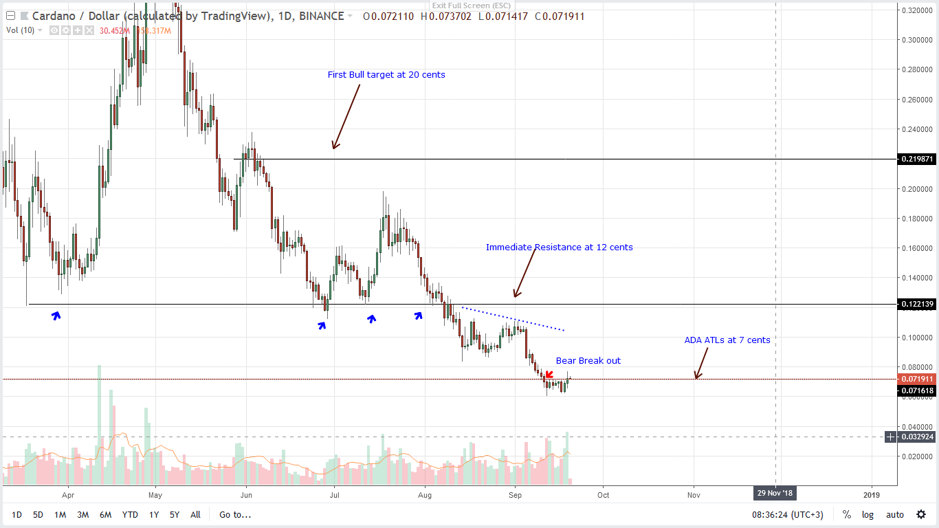 Cardano Price Analysis