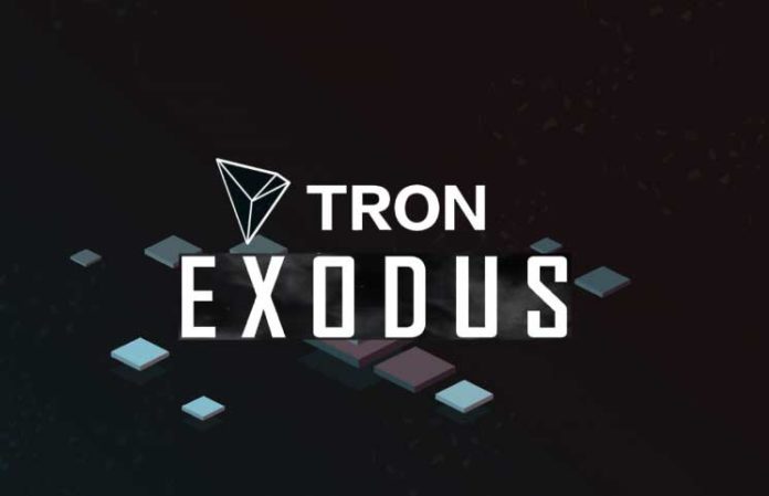 Tron (TRX Coin) vede l'integrazione nella criptovaluta Exodus ...