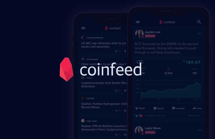 Coinfeed Crypto News And Real Time Bitcoin Price Trade Alerts - 