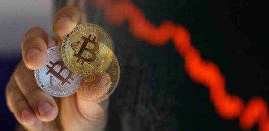 Dow Jones Drops 800 Points Bitcoin Falls 10 in Brutal Day for Markets