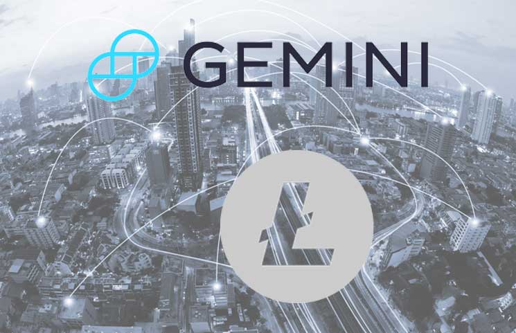 Gemini Crypto Exchange Announces Litecoin (LTC) Trading and Custody Support