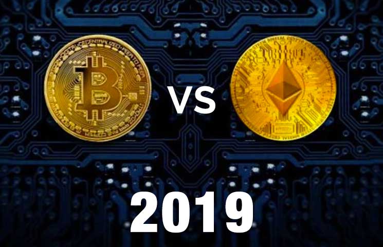 ethereum vs bitcoin 2019