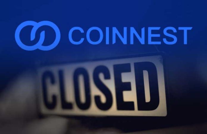 Coinnest-Shuts-Down-Services-in-South-Korea Another One 'Bits' the Dust as Coinnest Crypto Exchange Shuts Down Services in South Korea