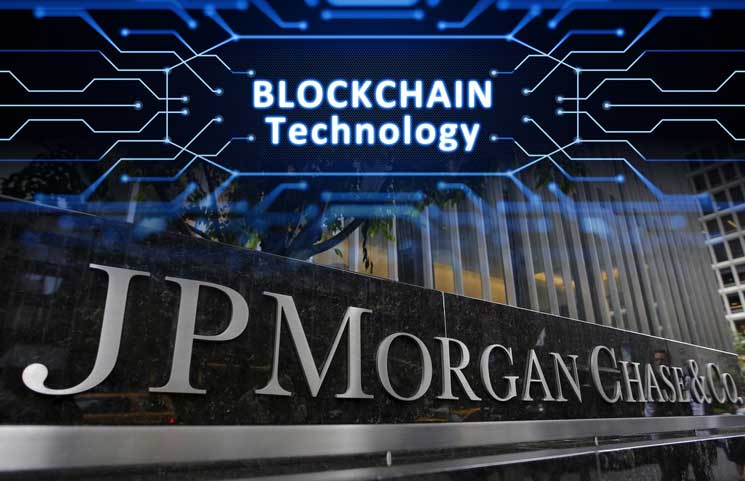 blockchain companies supporting jp morgan