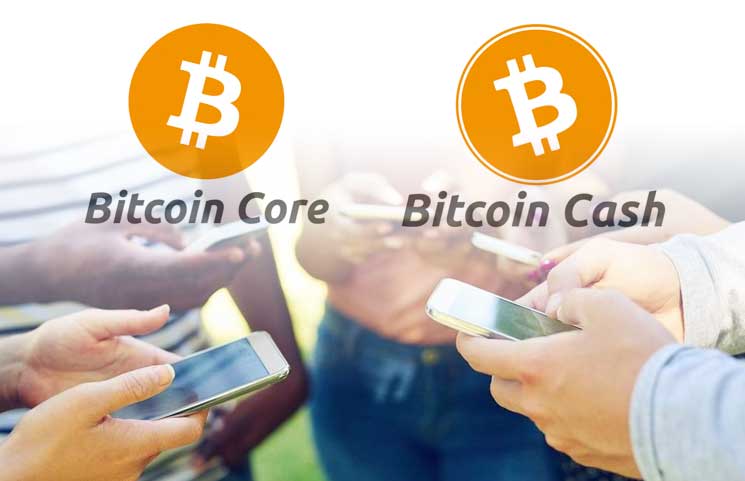bitcoin core vs bitcoin cash