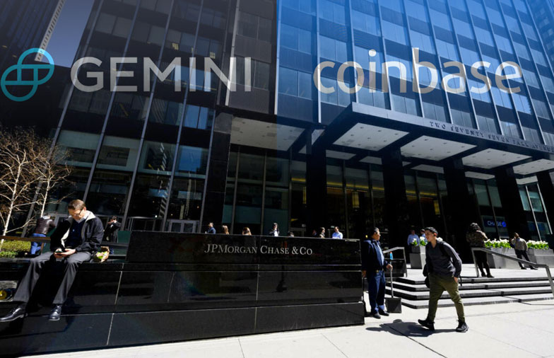 JP Morgan Adds Coinbase, Gemini Crypto Exchanges To Its Customer