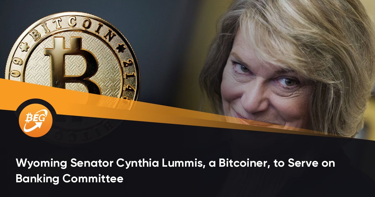 Wyoming Senator Cynthia Lummis, a Bitcoiner, to Serve on Banking Committee