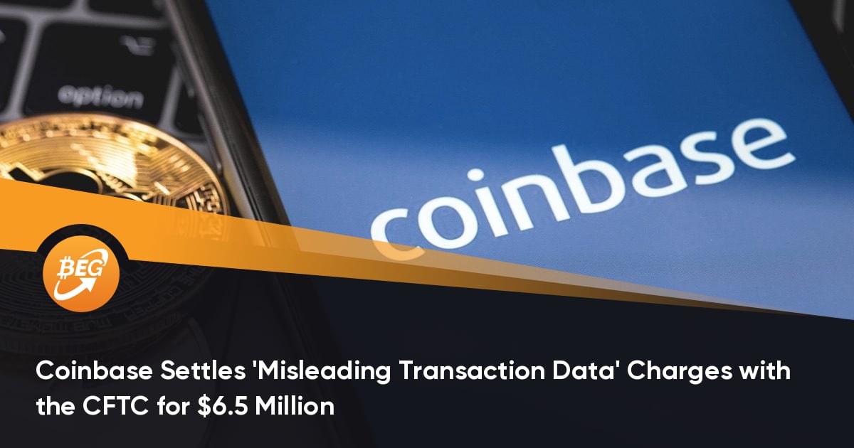Coinbase Settles ‘Misleading Transaction Data’ Charges with the CFTC for $6.5 Million thumbnail