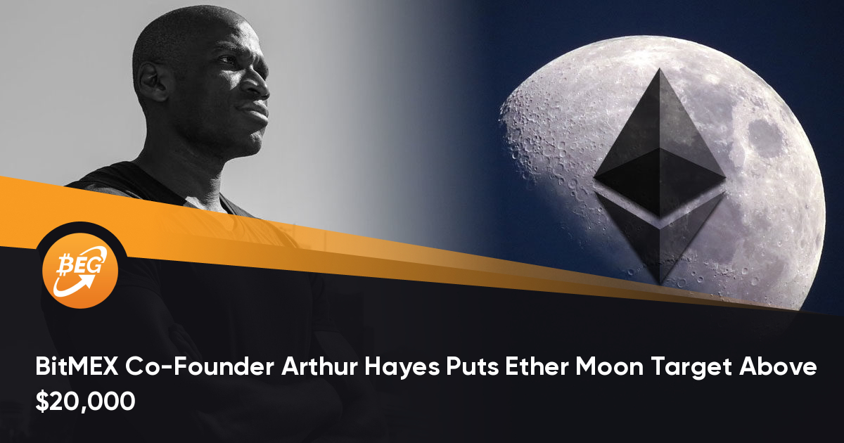 Bitmex Co Founder Arthur Hayes Puts Ether Moon Target Above 000 