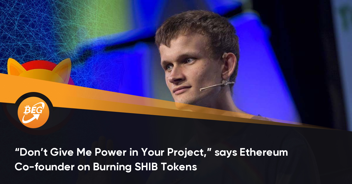 “Don’t Give Me Power in Your Project,” says Ethereum Co-founder on Burning SHIB Tokens thumbnail