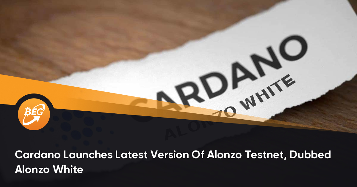 Cardano Launches Latest Version Of Alonzo Testnet, Dubbed Alonzo White