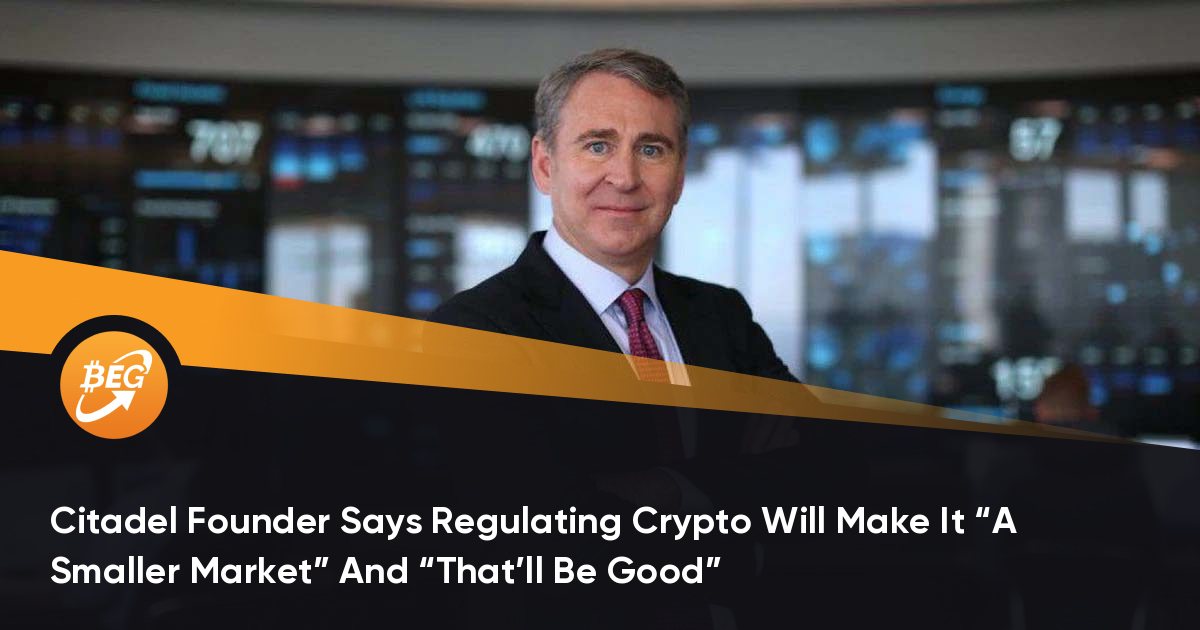 Dogecoin  latest dogecoin news Citadel Founder Says Regulating Crypto Will Make It “A Smaller Market” And “That’ll Be Good” thumbnail